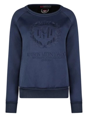 Zdjęcie produktu Maison Montaigne Bluza "Fimosai" w kolorze granatowym rozmiar: XL