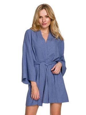 Zdjęcie produktu Makover Sukienka w kolorze niebieskim rozmiar: XXL/3XL
