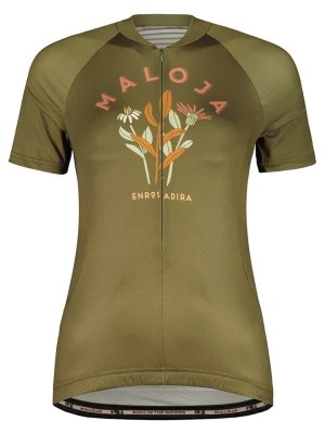 Zdjęcie produktu Maloja Koszulka kolarska "GanesM" w kolorze zielonym rozmiar: S