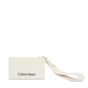 Zdjęcie produktu Mały Portfel Damski Calvin Klein Gracie K60K611689 Beżowy