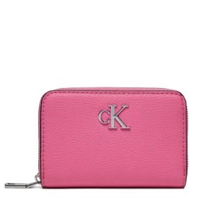 Zdjęcie produktu Mały Portfel Damski Calvin Klein Minimal Monogram Med Za K60K611500 Różowy