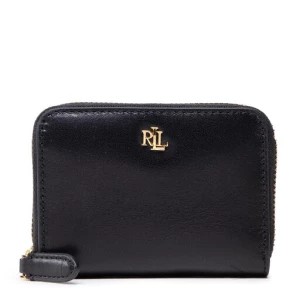 Zdjęcie produktu Mały Portfel Damski Lauren Ralph Lauren Sm Zip Wallet 432876729003 Czarny