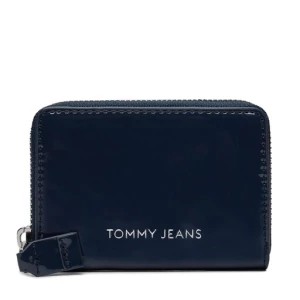 Zdjęcie produktu Mały Portfel Damski Tommy Jeans Tjw Ess Must Small Za Patent AW0AW16142 Granatowy