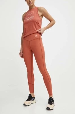 Zdjęcie produktu Mammut legginsy sportowe Massone damskie kolor różowy gładkie