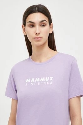 Zdjęcie produktu Mammut t-shirt sportowy Core kolor fioletowy