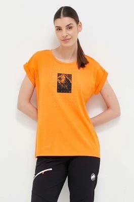 Zdjęcie produktu Mammut t-shirt sportowy Mountain kolor pomarańczowy