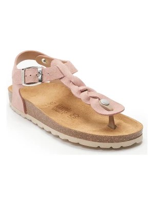 Zdjęcie produktu Mandel Skórzane sandały w kolorze jasnoróżowym rozmiar: 37