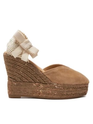 Zdjęcie produktu Manebi Espadryle Hamptons Heart-Shaped Wedge Espadrilles W 1.6 WH Beżowy