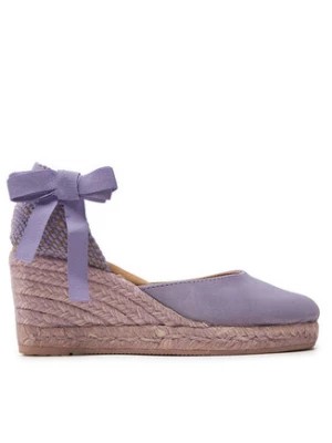 Zdjęcie produktu Manebi Espadryle Hamptons Low Wedge Espadrilles W 1.2 WL Fioletowy