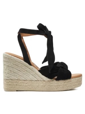 Zdjęcie produktu Manebi Espadryle Hamptons Wedge Espadrilles With Knot K 1.0 WS Czarny