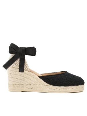 Zdjęcie produktu Manebi Espadryle Organic Hemp Low Wedge Espadrilles O 7.9 WL Czarny