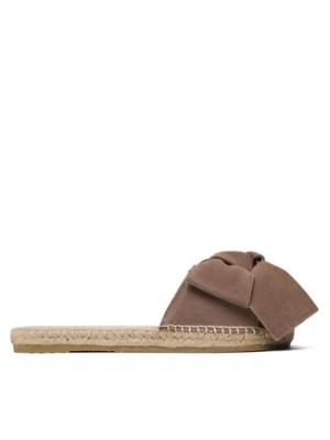 Zdjęcie produktu Manebi Espadryle Suede Sandals With Bow W 1.9 J0 Brązowy