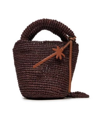 Zdjęcie produktu Manebi Torebka Handcrafted Raffia Summer Bag Mini V 7.4 AM Brązowy