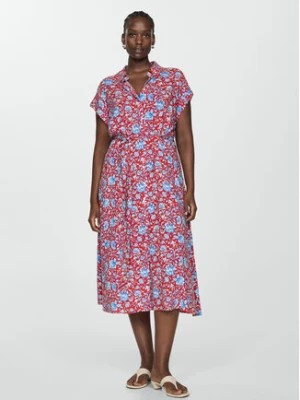 Zdjęcie produktu Mango Sukienka koszulowa Apple 67028644 Kolorowy Regular Fit
