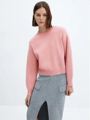 Zdjęcie produktu Mango Sweter Nora 67050456 Różowy Regular Fit