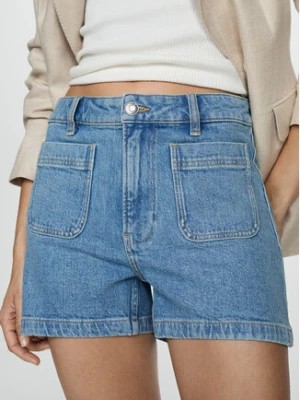 Zdjęcie produktu Mango Szorty jeansowe Clea 77090330 Niebieski Regular Fit