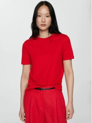 Zdjęcie produktu Mango T-Shirt Rita77090571 Czerwony Regular Fit