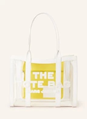 Zdjęcie produktu Marc Jacobs Torba Shopper The Medium Tote Transparent weiss
