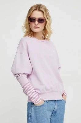 Zdjęcie produktu Marc O'Polo bluza bawełniana damska kolor różowy gładka 402407354141