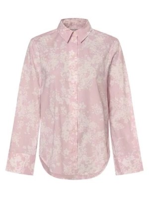 Zdjęcie produktu Marc O'Polo Bluzka damska Kobiety Bawełna lila|różowy|biały wzorzysty,