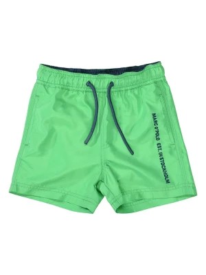Zdjęcie produktu Marc O'Polo Junior Szorty kąpielowe w kolorze zielonym rozmiar: 104/110