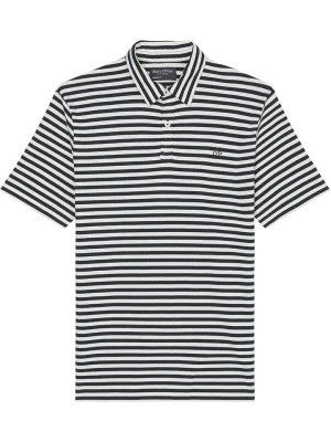 Zdjęcie produktu Marc O'Polo Koszulka polo w kolorze granatowo-białym rozmiar: XL