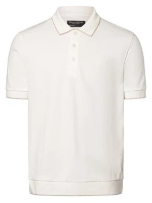 Zdjęcie produktu Marc O'Polo Męska koszulka polo Mężczyźni Bawełna biały jednolity,