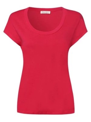 Zdjęcie produktu Marc O'Polo T-shirt damski Kobiety Bawełna wyrazisty róż jednolity,