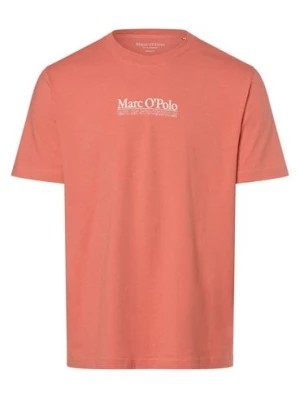 Zdjęcie produktu Marc O'Polo T-shirt męski Mężczyźni Bawełna pomarańczowy|różowy nadruk,
