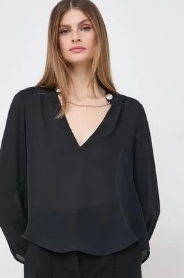 Zdjęcie produktu Marciano Guess bluzka EVA damska kolor czarny gładka 4RGH00 9998Z