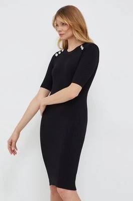 Zdjęcie produktu Marciano Guess sukienka TETI kolor czarny mini dopasowana 4RGK10 5613Z