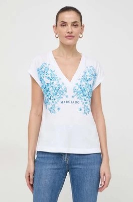 Zdjęcie produktu Marciano Guess t-shirt ADELE damski kolor biały 4GGP00 6138A