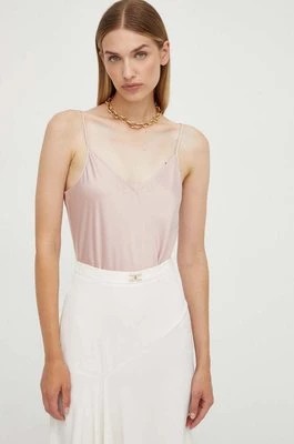 Zdjęcie produktu Marella bluzka damskie kolor różowy gładka