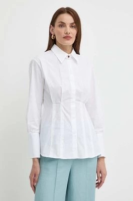 Zdjęcie produktu Marella koszula damska kolor biały slim z kołnierzykiem klasycznym 2413111061200