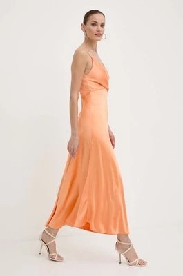 Zdjęcie produktu Marella sukienka kolor pomarańczowy maxi rozkloszowana 2413221502200