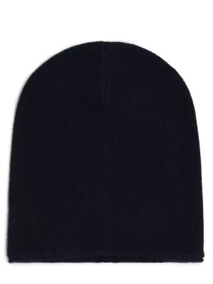 Zdjęcie produktu Marie Lund Damska czapka z czystego kaszmiru Kobiety Kaszmir niebieski jednolity,