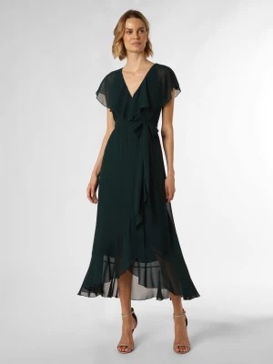 Zdjęcie produktu Marie Lund Damska sukienka wieczorowa Kobiety Szyfon zielony jednolity,