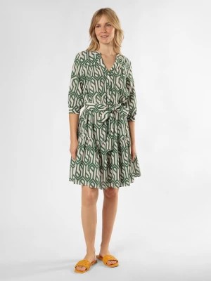 Zdjęcie produktu Marie Lund Sukienka damska Kobiety Bawełna zielony|wielokolorowy wzorzysty,
