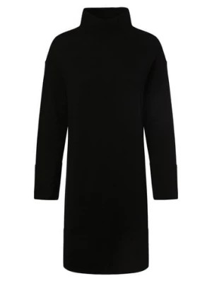 Zdjęcie produktu Marie Lund Sukienka damska z wełny merino Kobiety Wełna merino czarny jednolity,