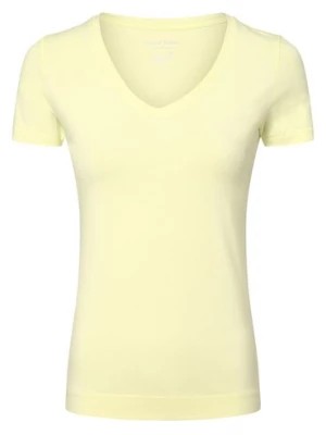 Zdjęcie produktu Marie Lund T-shirt damski Kobiety Bawełna żółty jednolity,
