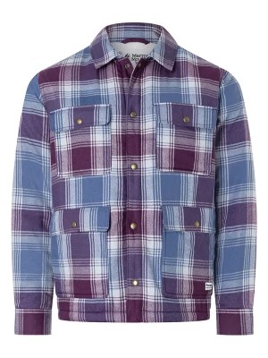 Zdjęcie produktu Marmot Kurtka koszulowa "Ridgefield" w kolorze niebiesko-fioletowym rozmiar: L