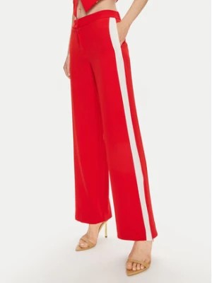 Zdjęcie produktu Maryley Spodnie materiałowe 24EB583/04FI Czerwony Regular Fit