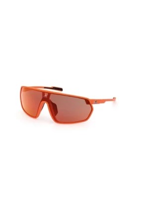 Zdjęcie produktu Matowa Pomarańczowa Tarcza Okulary przeciwsłoneczne Adidas
