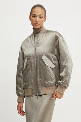 Zdjęcie produktu Max Mara Leisure kurtka bomber damski kolor zielony przejściowa 2426486048600