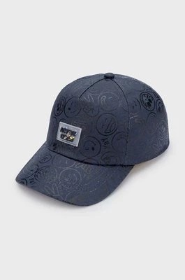 Zdjęcie produktu Mayoral czapka z daszkiem bawełniana dziecięca kolor czarny wzorzysta