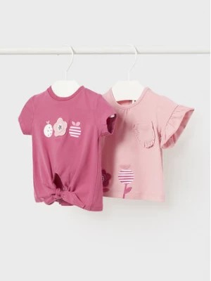 Zdjęcie produktu Mayoral Komplet 2 t-shirtów 1097 Różowy Regular Fit