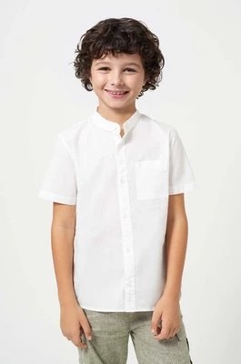 Zdjęcie produktu Mayoral koszula bawełniana dziecięca kolor biały
