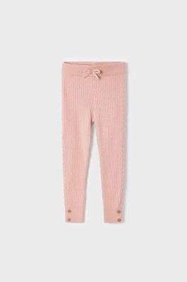 Zdjęcie produktu Mayoral legginsy dziecięce kolor różowy melanżowe