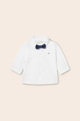 Zdjęcie produktu Mayoral Newborn koszula bawełniana niemowlęca kolor biały