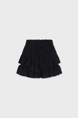 Zdjęcie produktu Mayoral spódnica dziecięca kolor czarny mini rozkloszowana